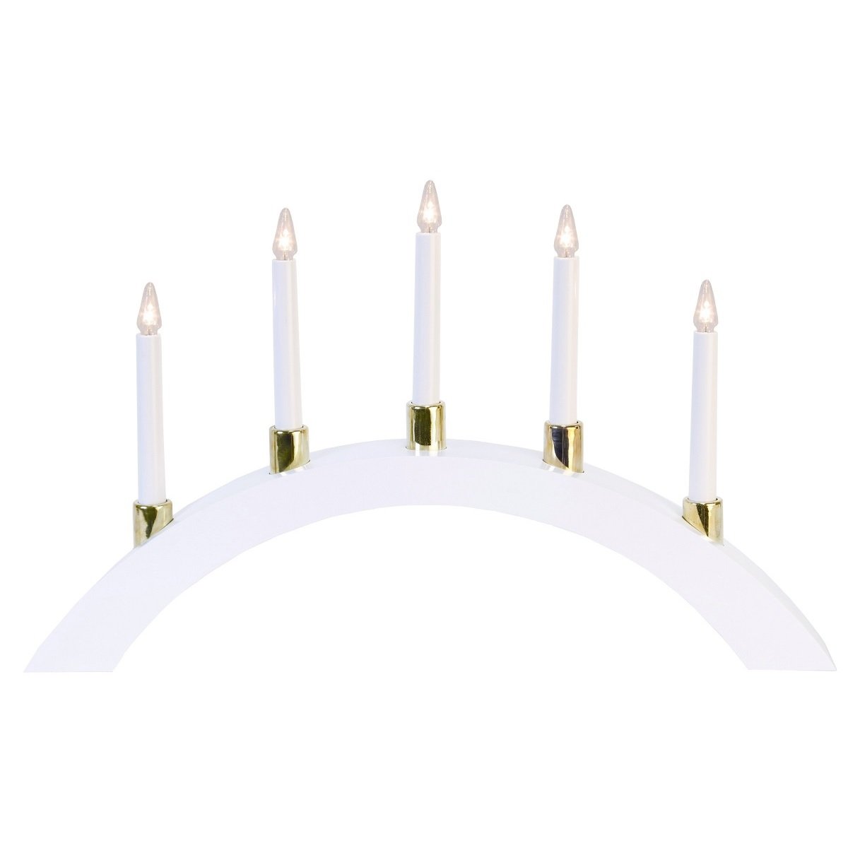 Star Trading LED-Leuchtbogen Halla No. 260-58 5-flammig wei� 55x33cm