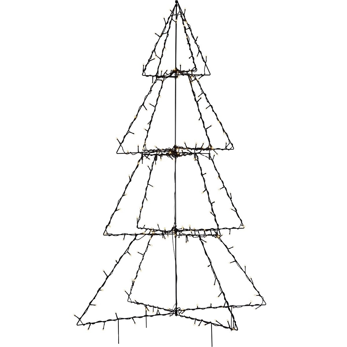 Star Trading LED-Lichterbaum Foldy No. 807-54 125x90cm warmwei� outdoor