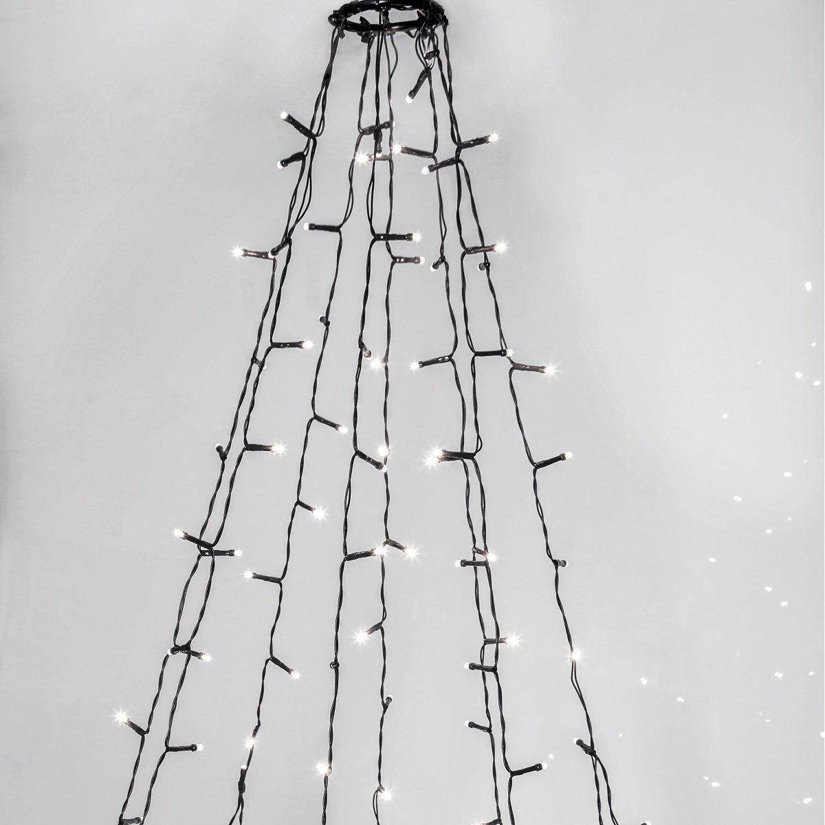Star Trading LED-Lichterkette Crispy Ice White 594-33-1 3000K Outdoor 2m