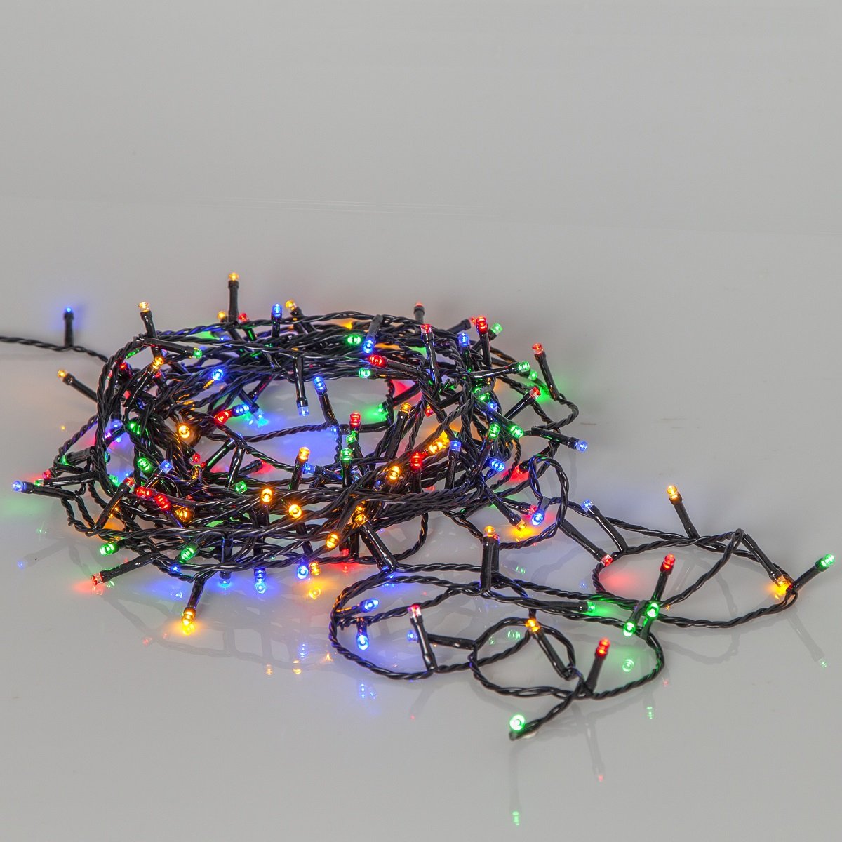 Star Trading LED-Lichterkette Flashy 472-76 bunt 21m Outdoor