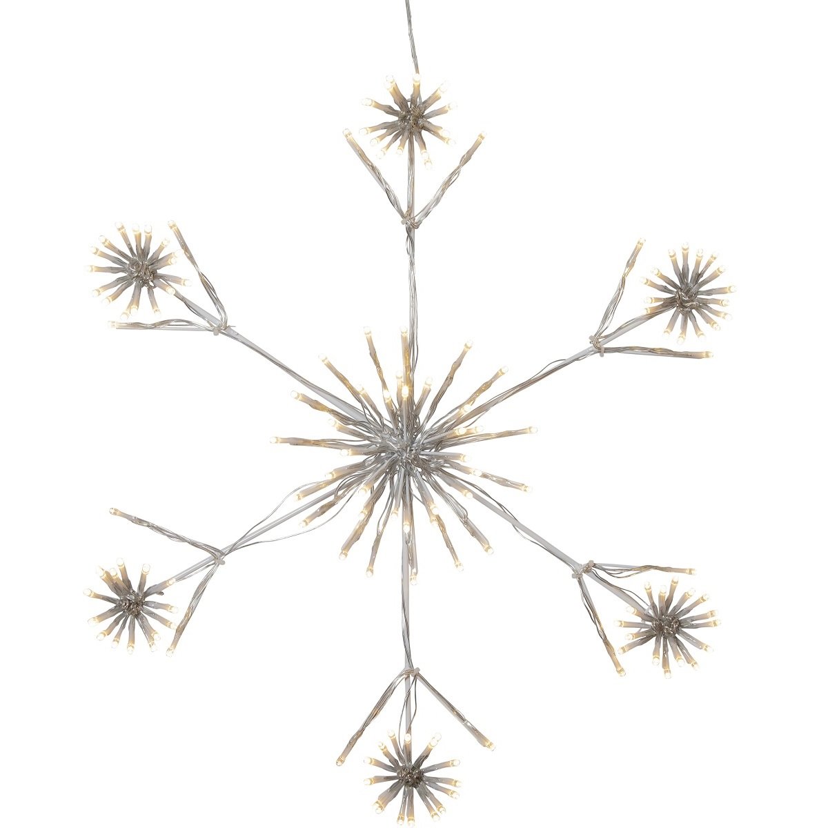 Star Trading LED-Silhouette Flower Snowflake 475-22 warmwei� outdoor