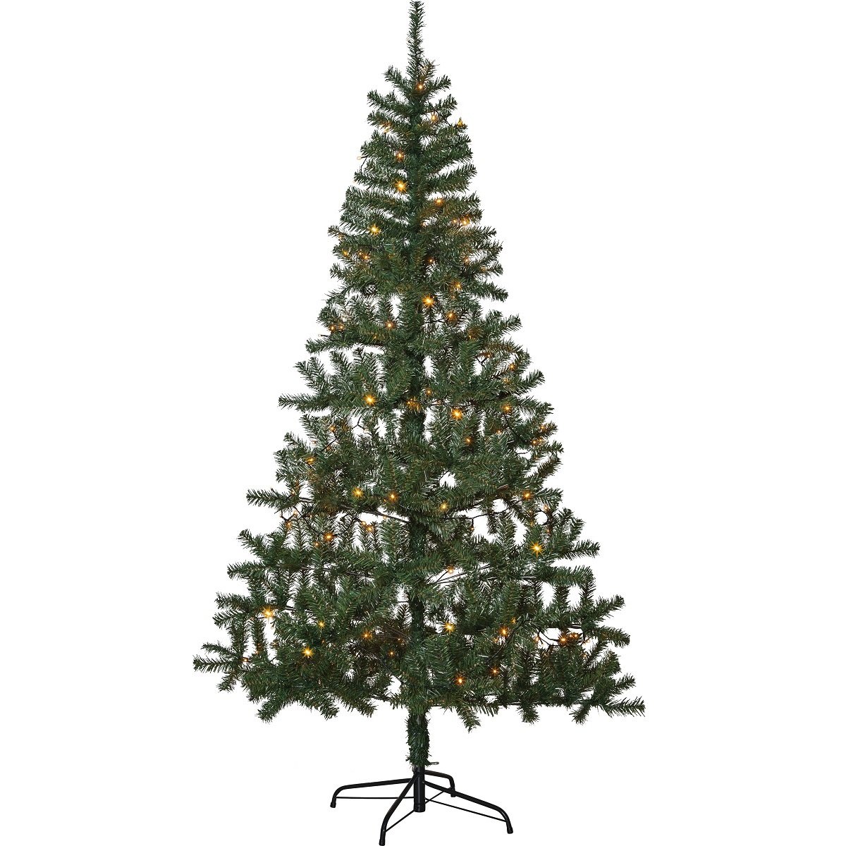 Star Trading LED-Weihnachtsbaum Alvik No. 609-25 210x118cm goldenes warmwei� outdoor