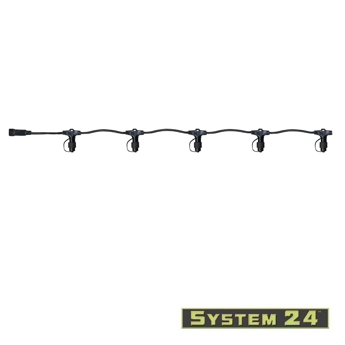 System 24 LED-Main Stem Cabel - Extra 15 m schwarz