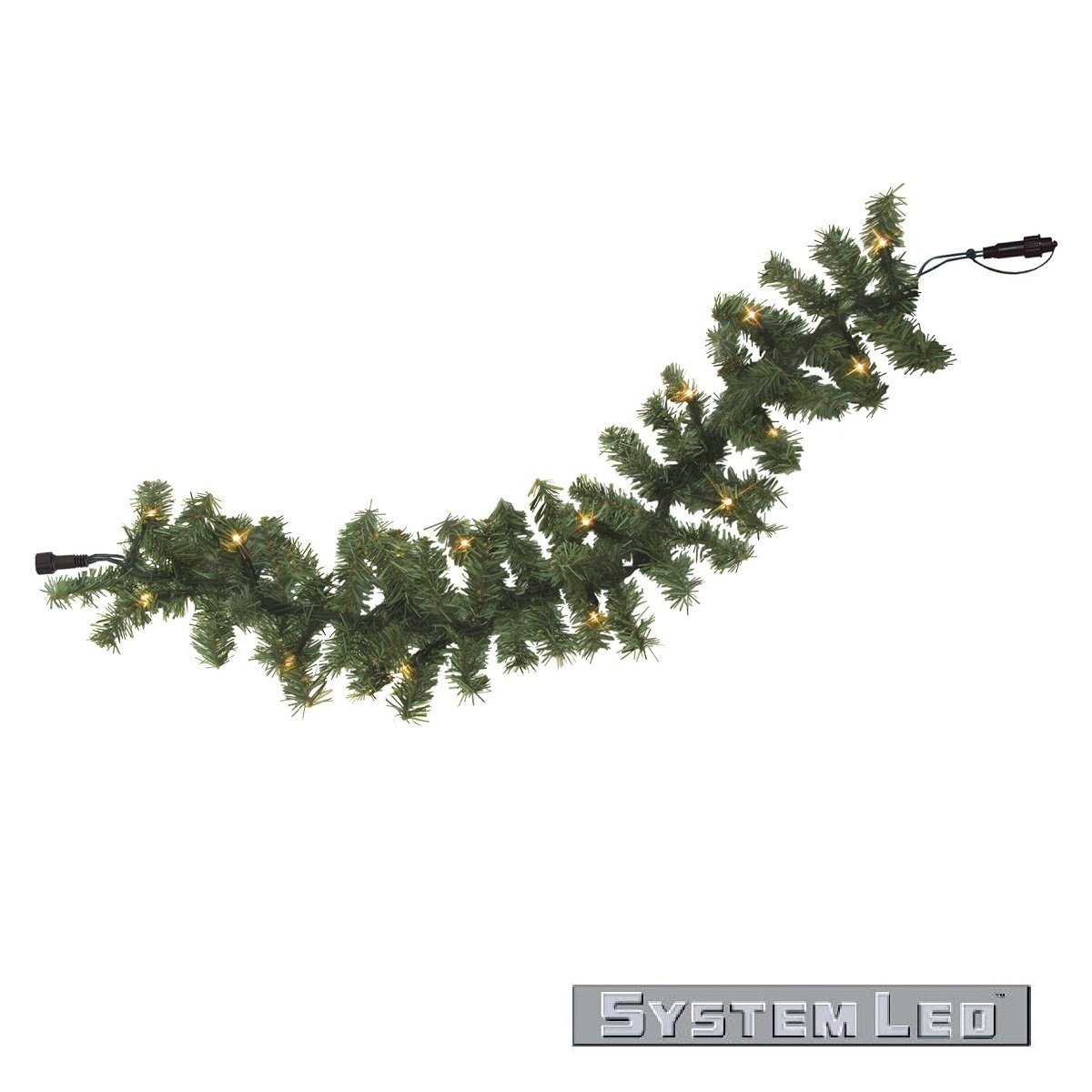 System LED Garland Extra 100-teilig warmwei� 6m