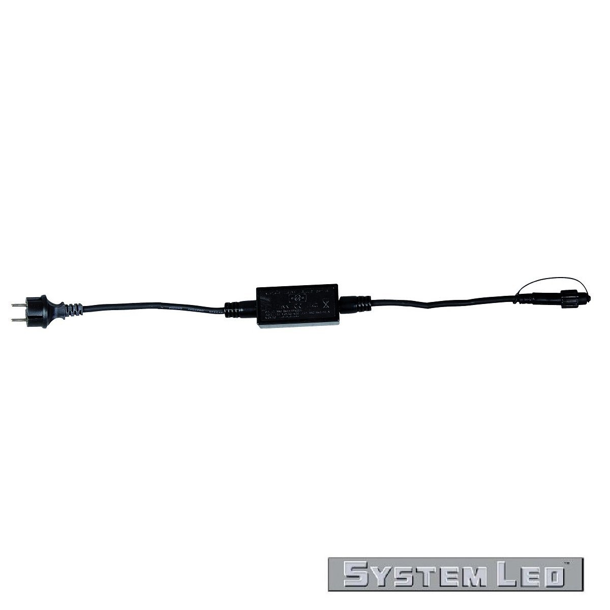 System LED Star Trading Nr. 465-28 STARTKABEL schwarz